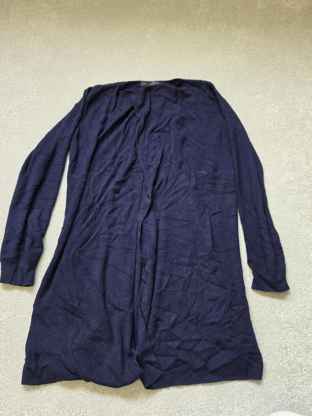 M&S Collection Navy Blue Long Cardigan