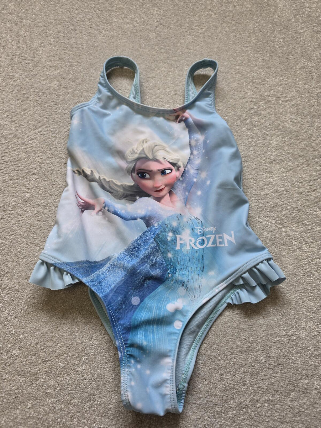 Lefties Disney Frozen Elsa Girls Swimsuit Age 5-6