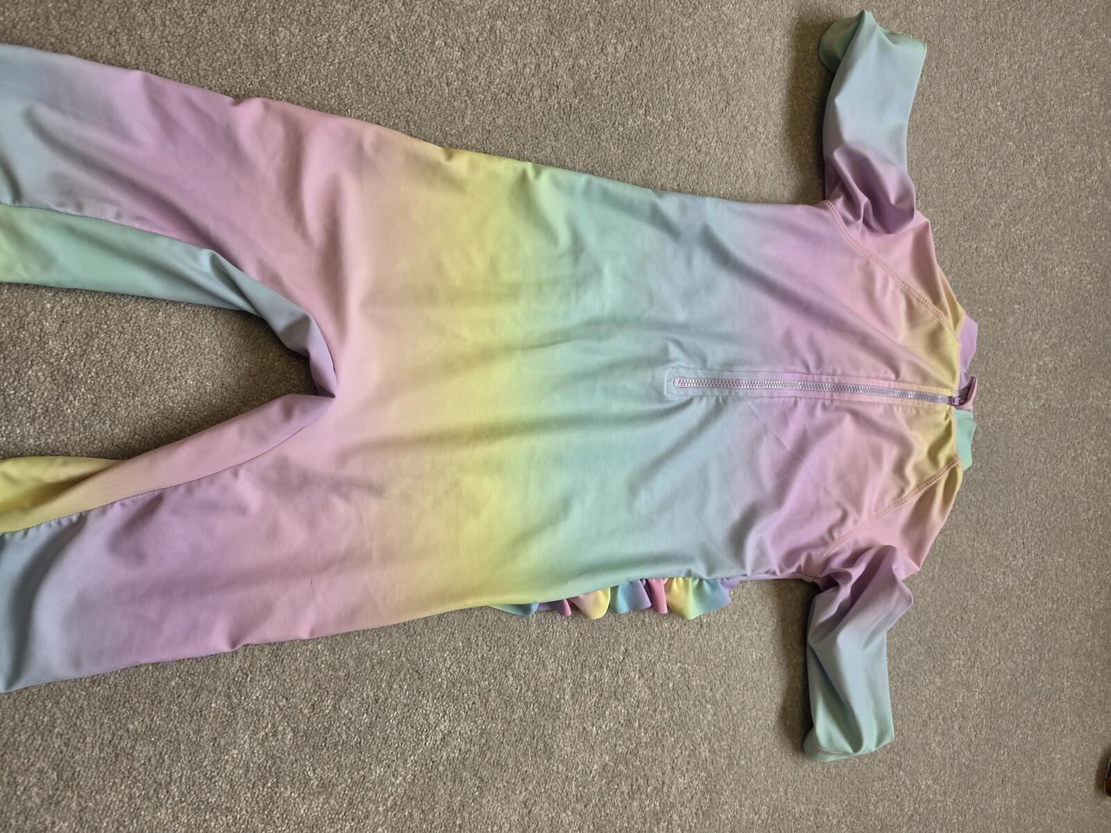 George Unicorn Themed Kids' One-Piece Suit Size 6-7 Years