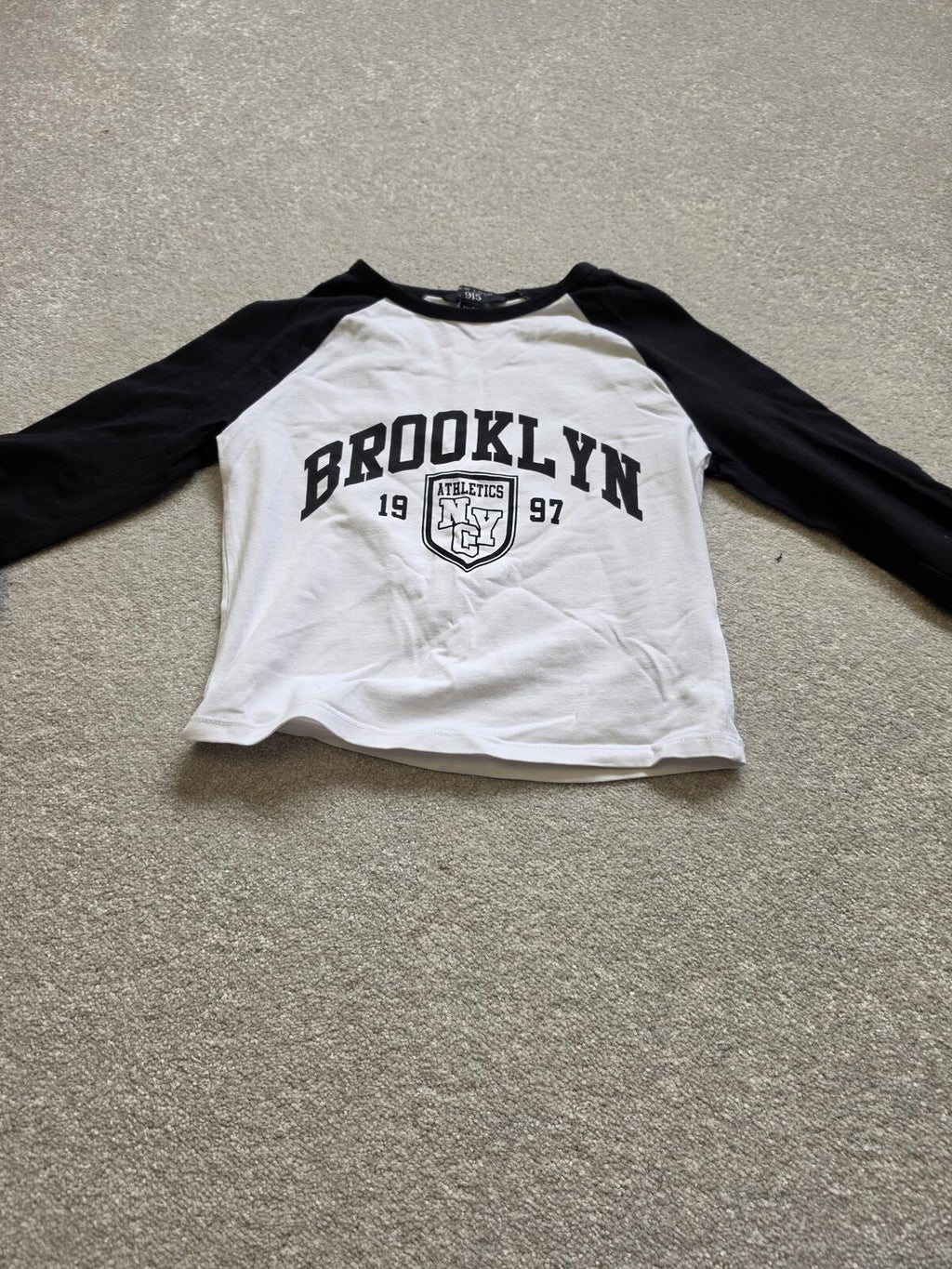 New Look 915 Girls' Brooklyn Raglan Sleeve Top Age 10-11