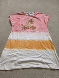 Mayoral Girls' Colour Block Dress with Surf Van Print, 12 years