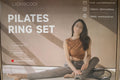 Lionscool Pilates Ring Set with Mini Ball and Resistance Bands